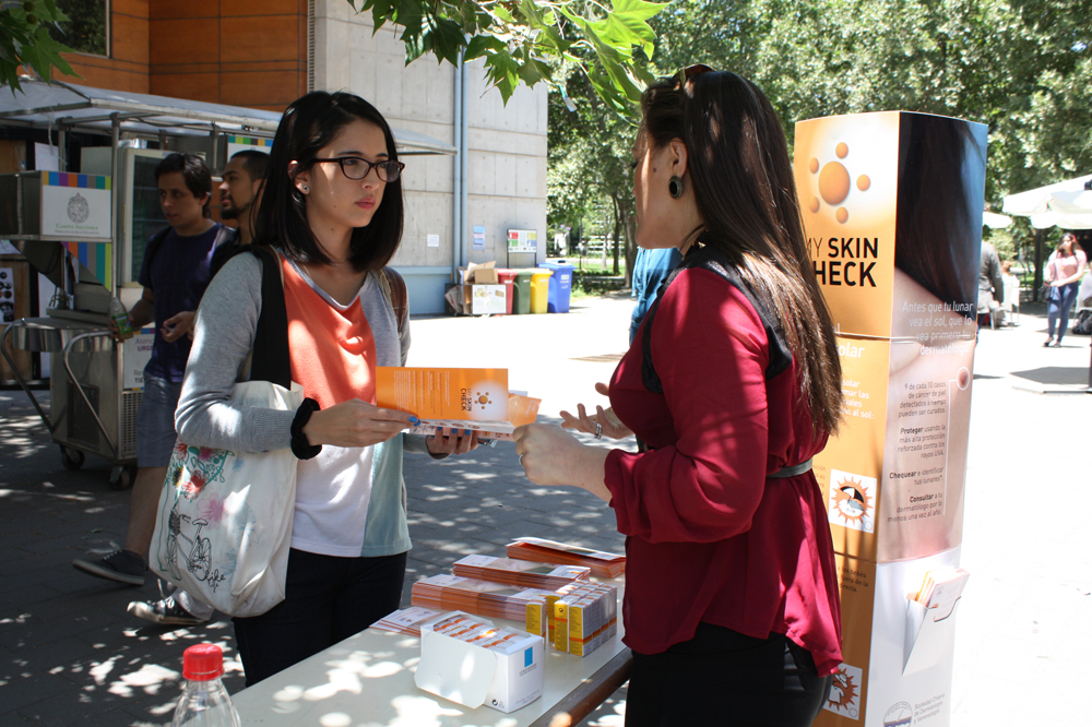 Campus Saludable realiza campaña orientada a prevenir el cáncer de piel